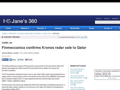 Content Dam Ias En Articles 2015 07 Finmeccanica Confirms Kronos Radar Sale To Qatar Leftcolumn Article Headerimage File