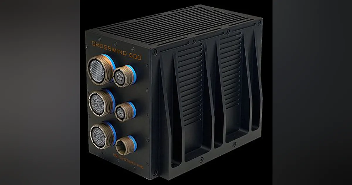 Bison Computing Chassis 3U VPX conduction-cooled rugged embedded computing chassis for avionics ...