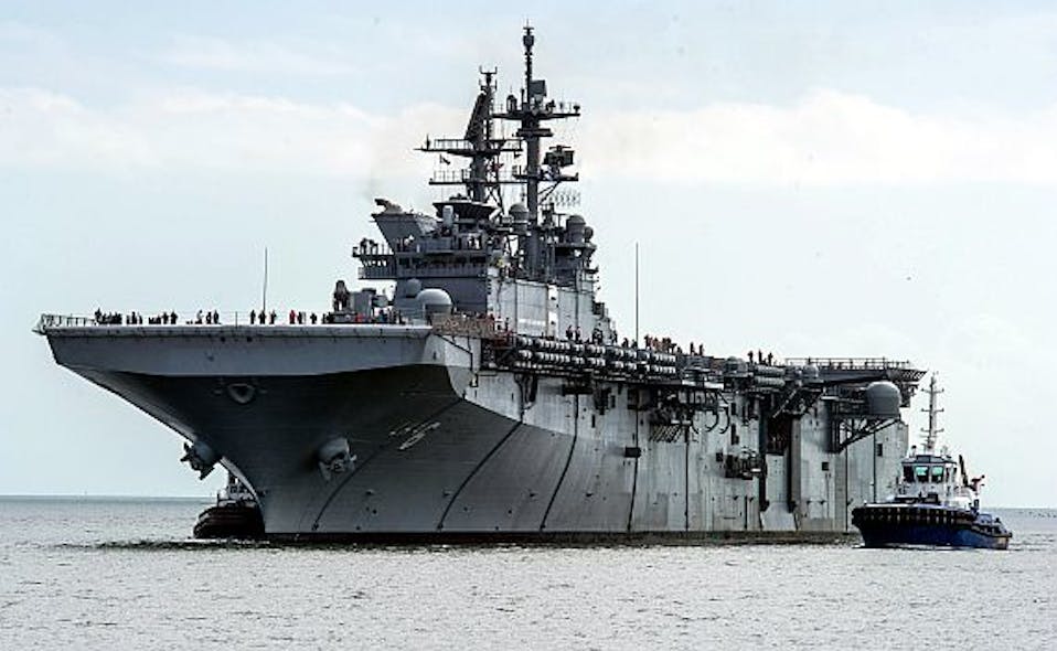 Navy places potential $3.1 billion order with Huntington Ingalls for LHA 8 amphibious assault ship