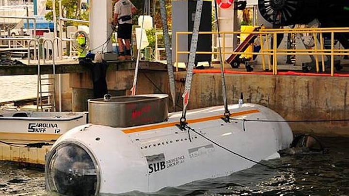 Lockheed Martin to develop Special Operations mini-submarine based on commercial technologies