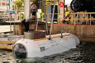 Lockheed Martin to develop Special Operations mini-submarine based on commercial technologies