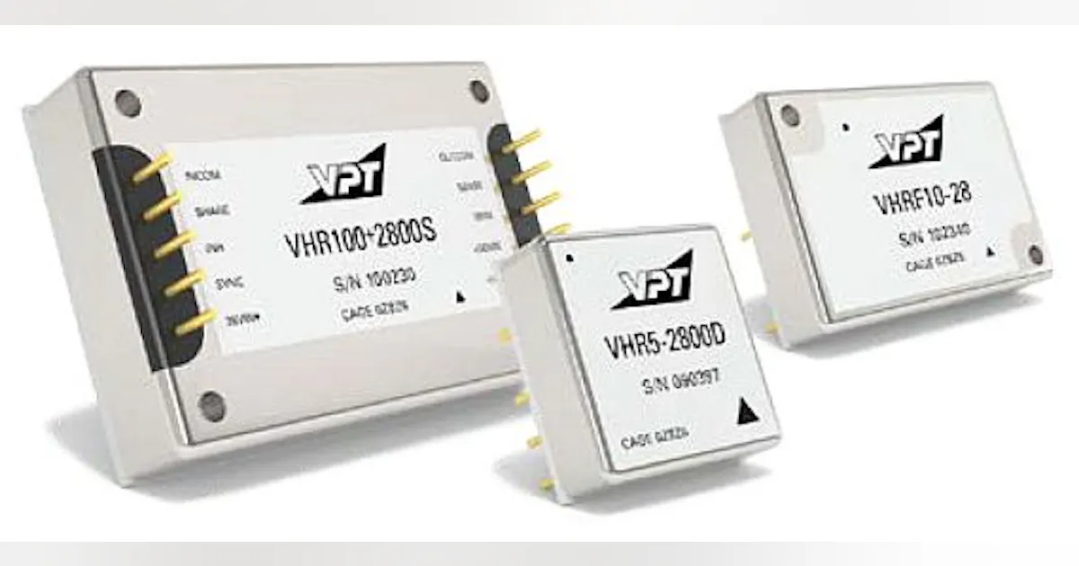 Vpt Power Module Electronics Components Industrial-level DC-DC converters power electronics for military and ...