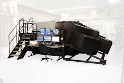 Exterior Of Boss Trainer With Christie Matrix Stim Projectors Exterior Of Boss Trainer With Christie Matrix Stim Projectors