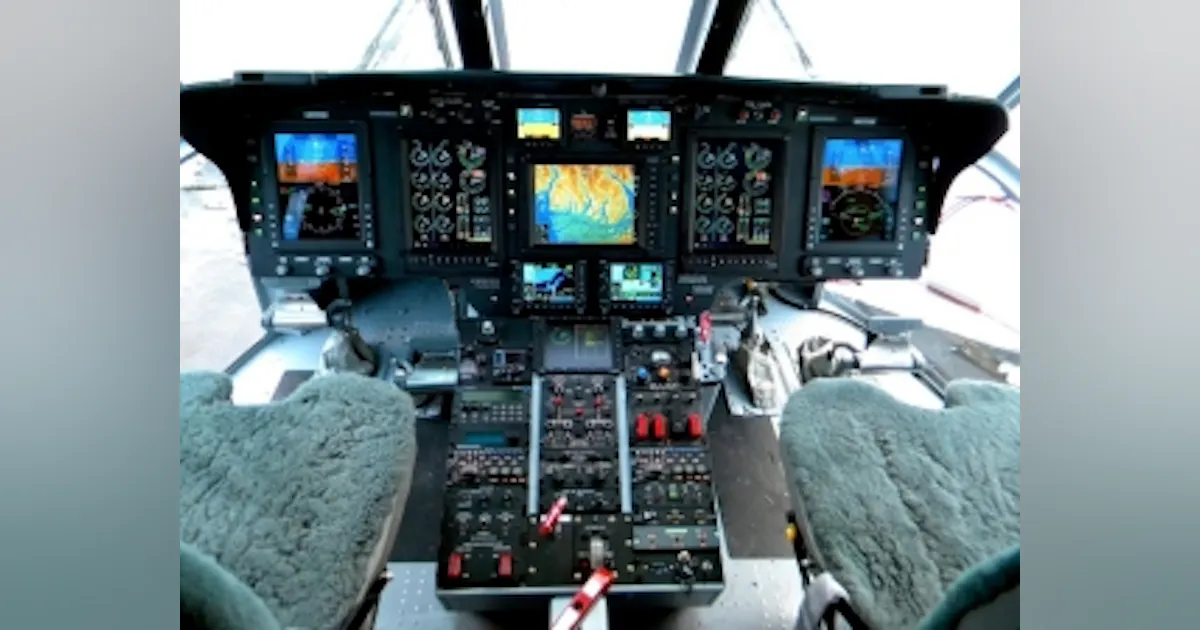 Pro Line 21 Avionics suite -- Pro Line 21 from Rockwell Collins used in S-61 ...