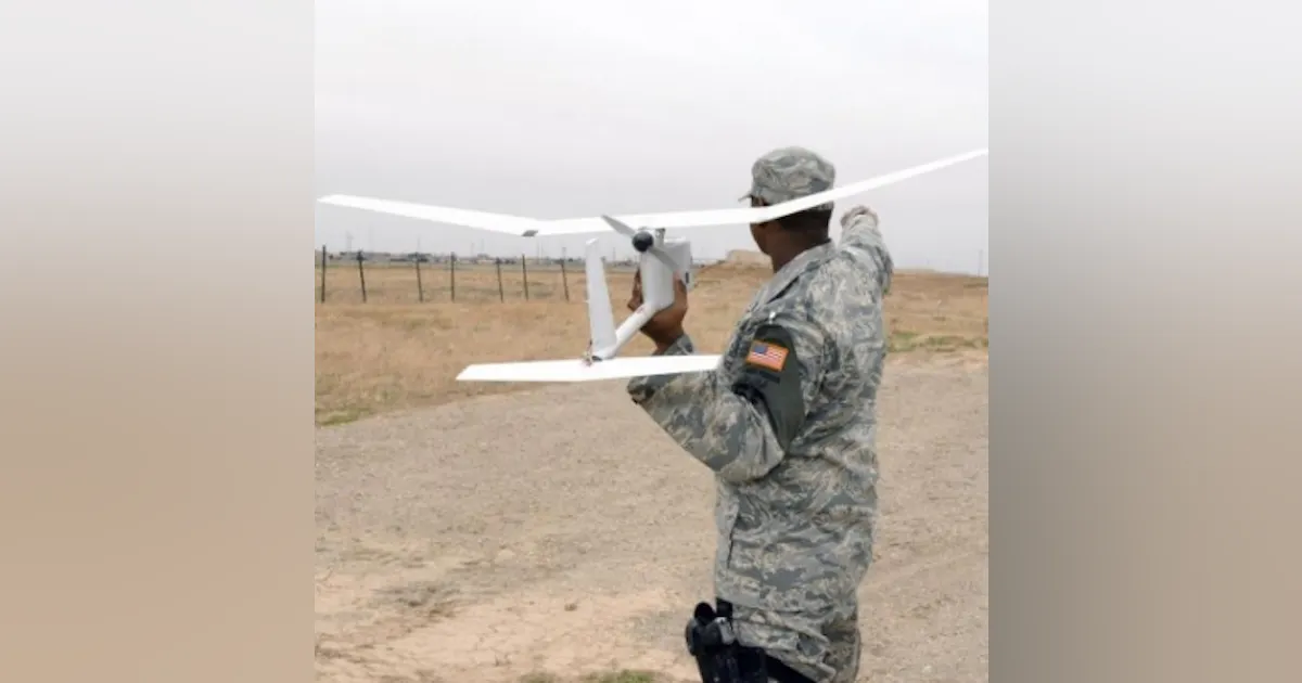 N Raven U.S. Air Force to equip Security Forces with AeroVironment Raven ...