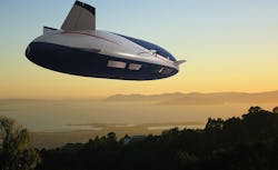 Rendering Of Aeroscraft Rendering Of Aeroscraft