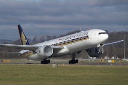 Singapore Airlines B773 Singapore Airlines B773