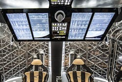 Spacex Dragonv2 Interior Spacex Dragonv2 Interior