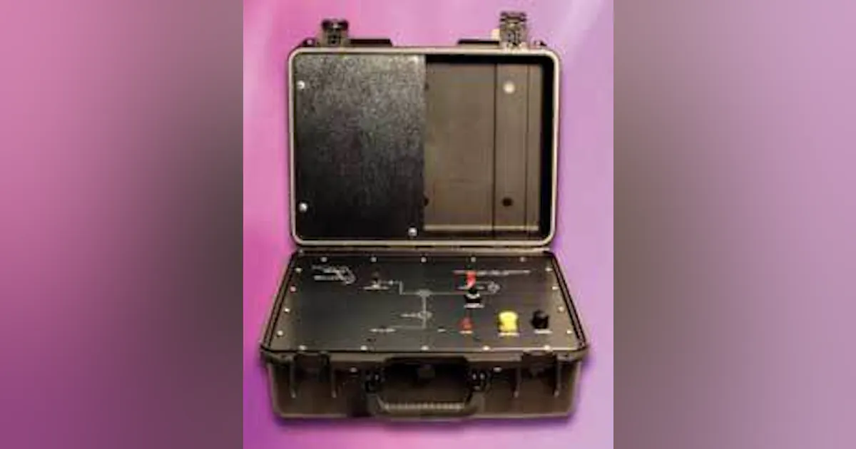Portable satellite loop test translator combines test translator and ...