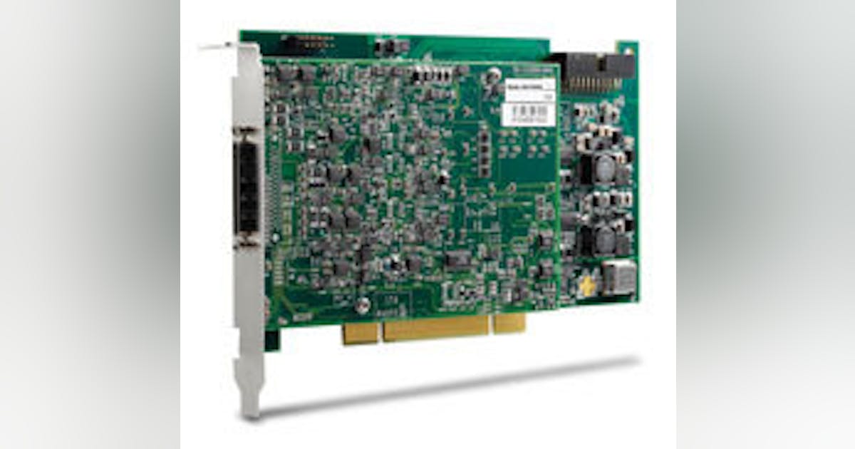 Adlink offers high-sampling PCI and PXI data-acquisition cards ...