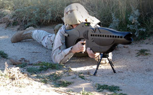 real laser gun military