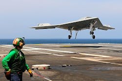 Ucav Carrier Landing 11 July 2013 Ucav Carrier Landing 11 July 2013