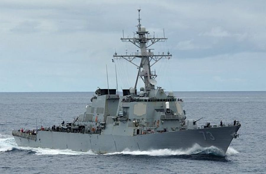 Navy continues work to replace AN/SPY-1 shipboard radar with new Air and Missile Defense Radar