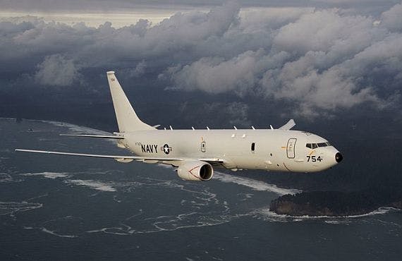 Is the Navy&apos;s P-8A Poseidon jet evolving into a multi-sensor strategic reconnaissance platform?