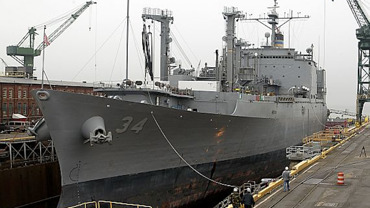 Navy chooses seven companies to make electrical, mechanical upgrades to surface warships