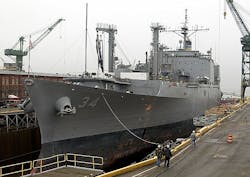 Navy chooses seven companies to make electrical, mechanical upgrades to surface warships