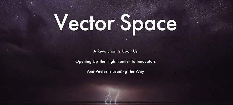 Vector Space launches Galactic Sky software platform and satellite ...