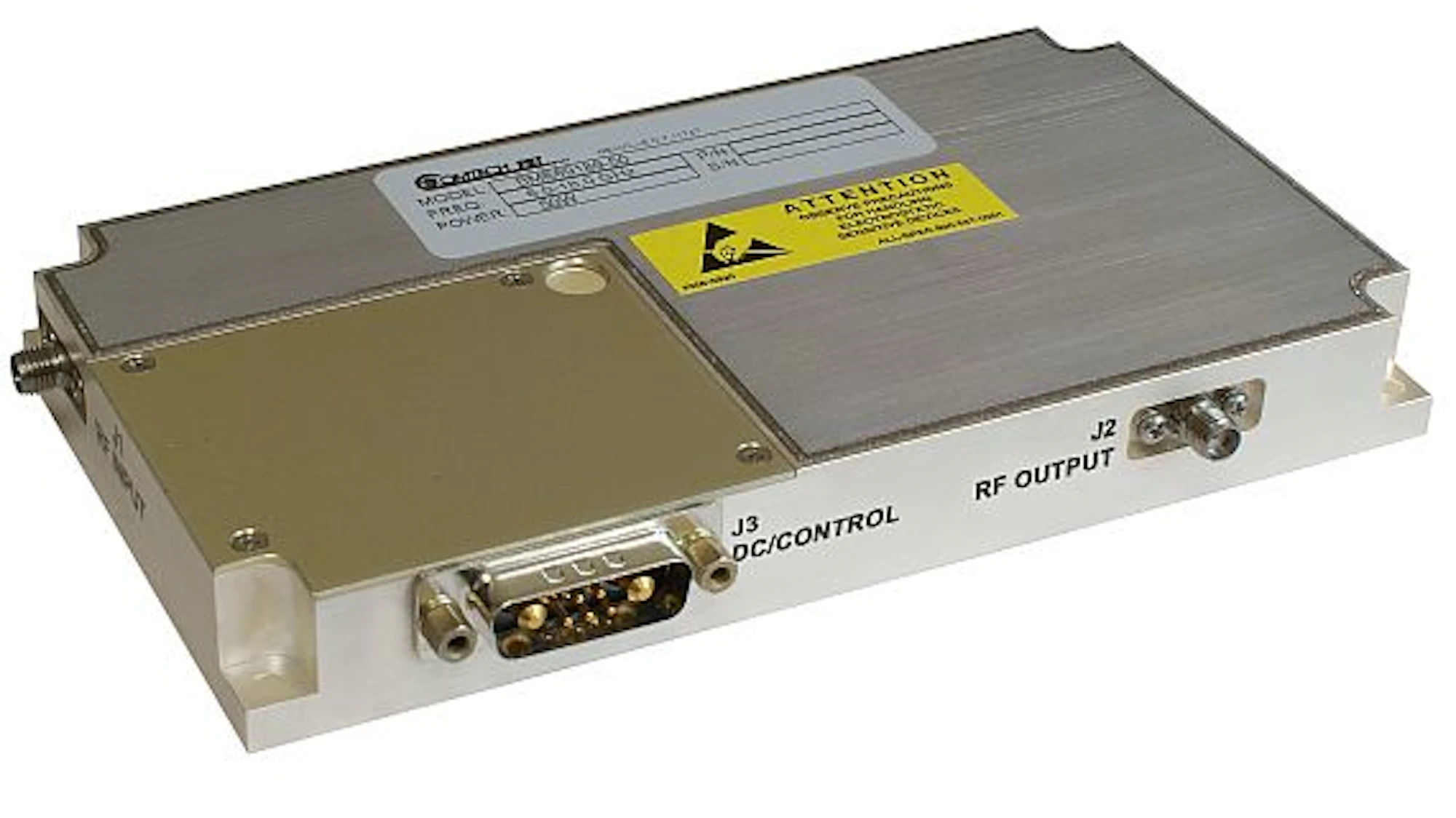 Solid state RF and microwave module for communications and electronic ...