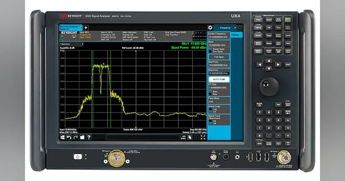 Signal analyzer for test and measurement at millimeter-wave frequencies ...