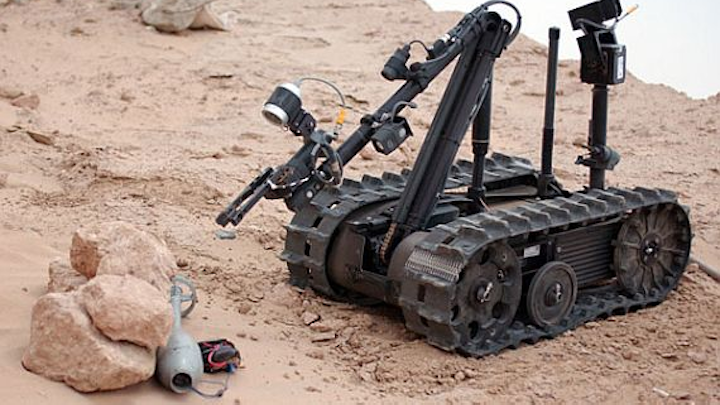 Navy orders new batch of unmanned ground vehicle (UGV) robots from QinetiQ for bomb disposal
