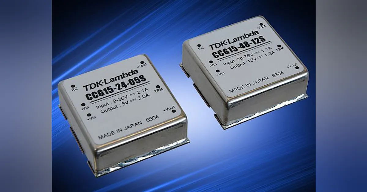 Tdk's Dc Power Module Rework Kit DC-DC converters for power electronics applications like test and ...
