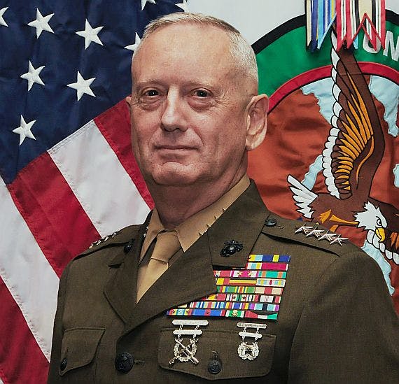 Retired Marine Corps Gen. James Mattis faces his biggest challenge yet as secretary of defense