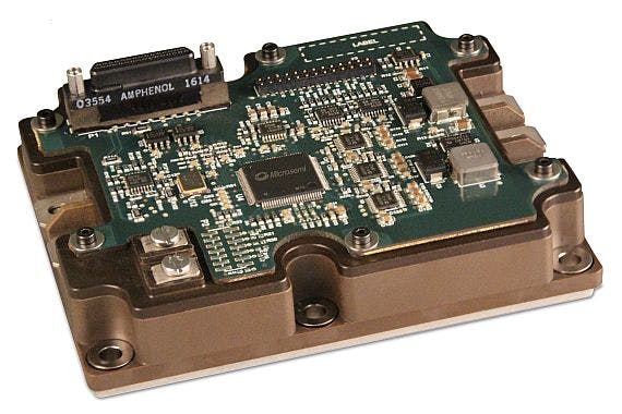 FPGA processor and power drive module for commercial aviation ...