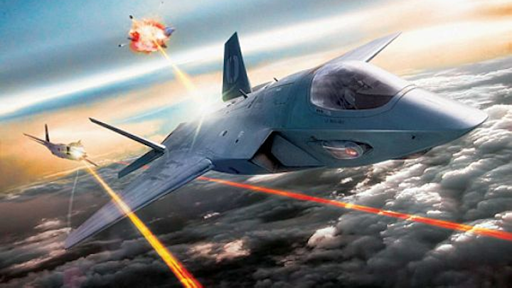 DARPA researchers want small fiber laser diode for laser weapons in future combat aircraft