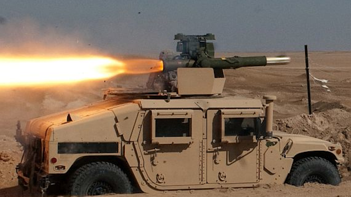 Raytheon to build TOW anti-tank missiles for military forces of Jordan and Saudi Arabia