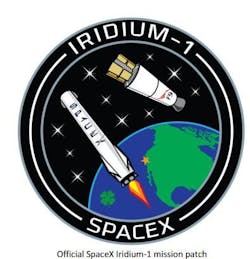 Iridium Spacex Missionpatch Iridium Spacex Missionpatch