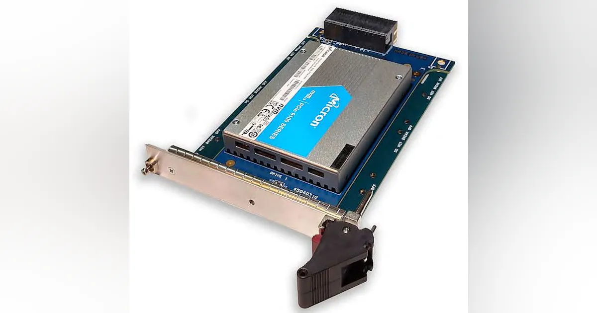 Phoenix International introduces NVMe open VPX SSD data storage module ...