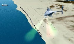 Arete to build electro-optics hyperspectral UAV sensor payload to find mines on invasion beaches Arete to build electro-optics hyperspectral UAV sensor payload to find mines on invasion beaches