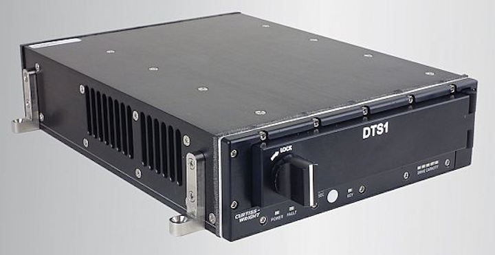 Rugged data storage with NSA commercial encryption for cyber security introduced by Curtiss-Wright