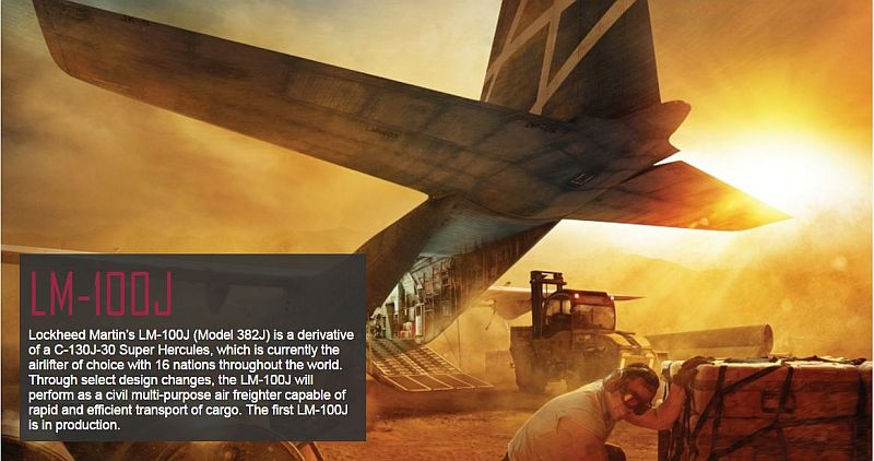 Lockheed Martin rolls out first LM-100J Super Hercules civil multi ...