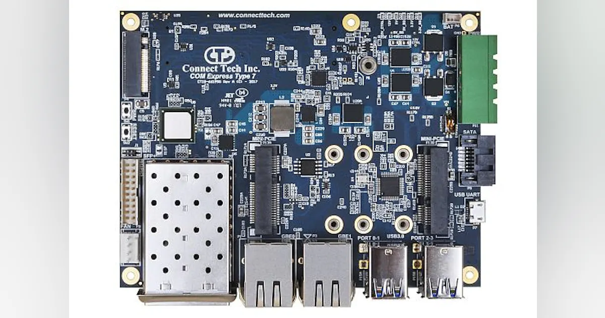 Com Express Boards Stack Rugged customizable COM Express Type 7 embedded computing carrier ...
