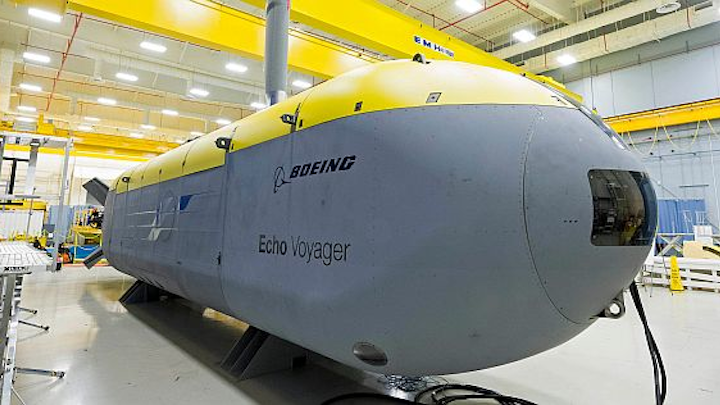 Boeing moves forward in unmanned submersible mothership project to deploy unmanned surveillance