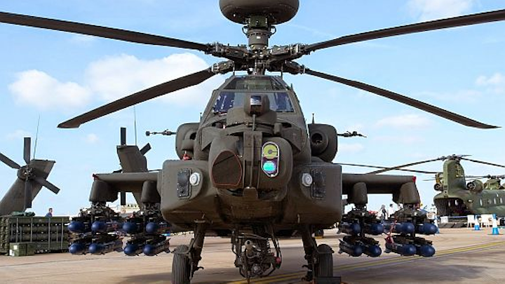 Boeing to rebuild and upgrade United Kingdom AH-64 Apache attack helicopters to latest versions