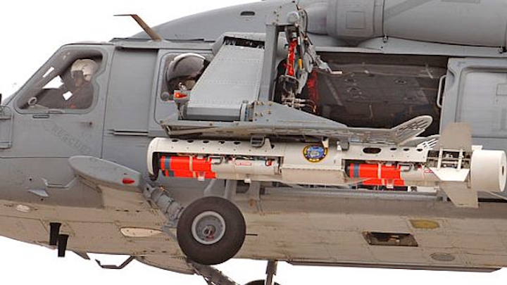 Navy ramps-up production of airborne counter-mine systems to neutralize hidden ocean mines