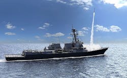 Raytheon to begin production of advanced shipboard radar system for guided missile destroyers