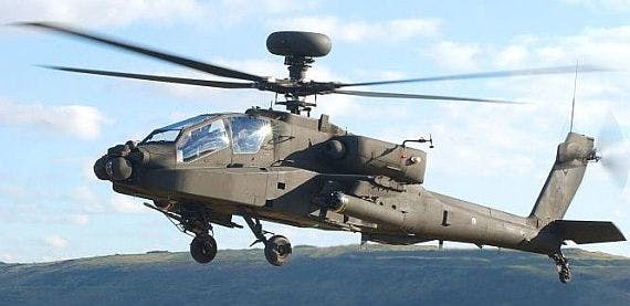 Boeing to build 38 AH-64 Apache attack helicopters for United Kingdom military forces
