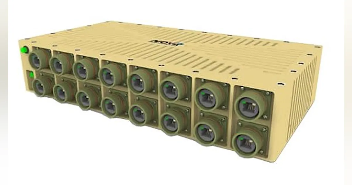 Rugged Ethernet switches for harsh-environment military applications ...