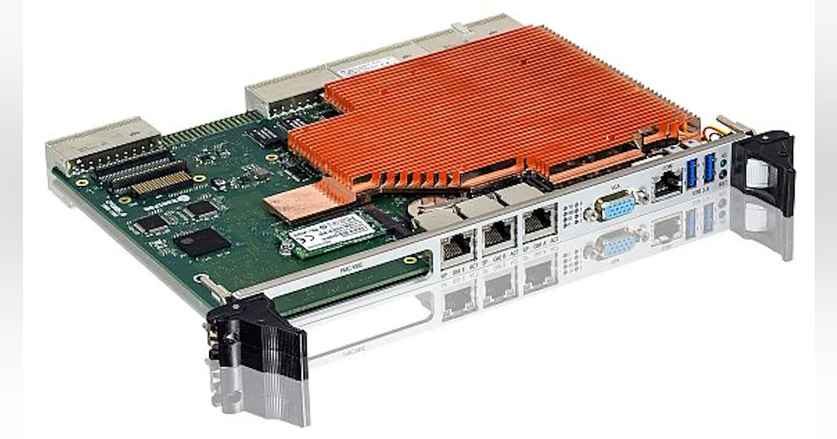 Computing Board Rugged 6U CompactPCI embedded computing board for demanding ...