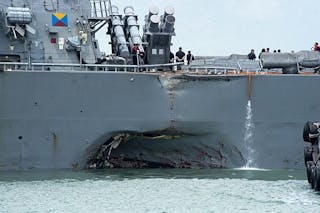 Two Navy surface warship maritime collisions in two months; what&apos;s going on in the Pacific?