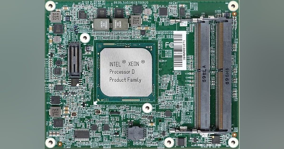 COM Express module that runs network applications securely introduced ...