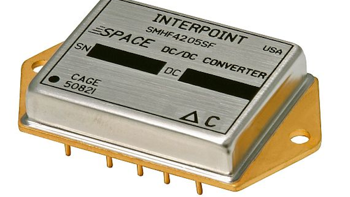 Radiation-tolerant DC-DC converters for satellites and other space applications introduced by Crane Aerospace