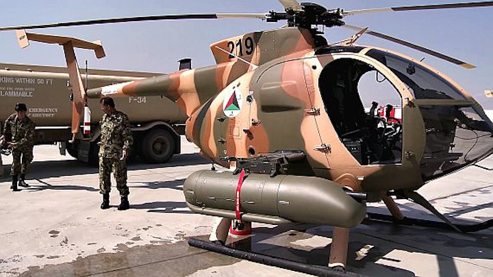 U.S. military orders 150 MD 530F high-altitude, hot-weather light helicopters for Afghanistan
