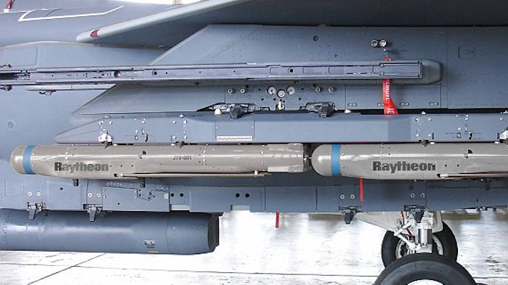 Raytheon hardening SDB II smart munitions against electromagnetic jamming and cyber attack