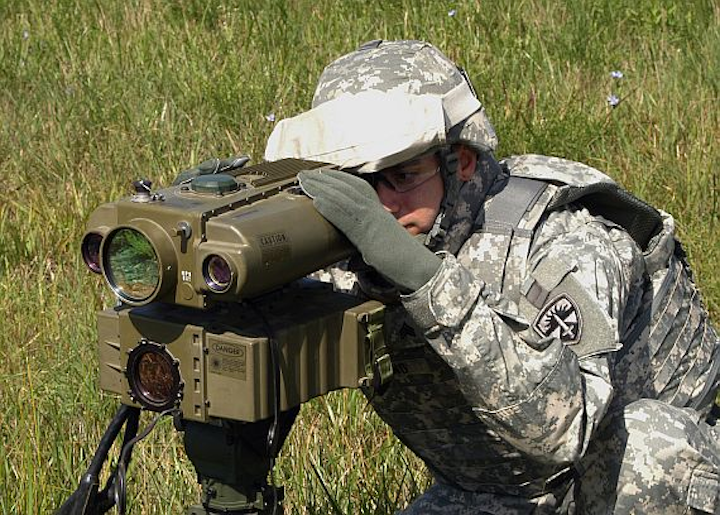 Army kicks off 10year program to build electrooptical target designation laser range finder
