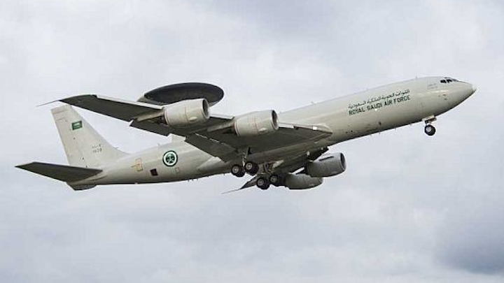 Boeing to upgrade computers, IFF, navigation, and communications aboard Saudi AWACS planes