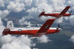 Beechcraft to upgrade ADS-B satellite navigation and tracking avionics on T-6 trainer aircraft